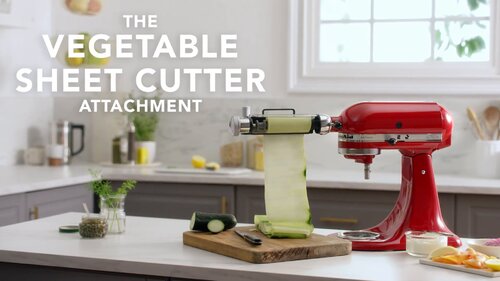 Vegetable sheet cheap cutter attachment